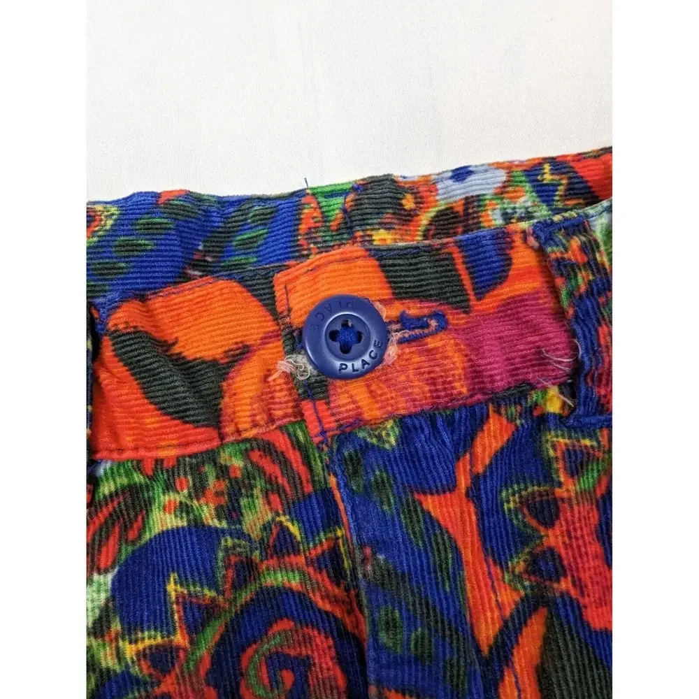 The Children's Place Vibrant Colored‎ Corduroy Tiered Skirt Size 8